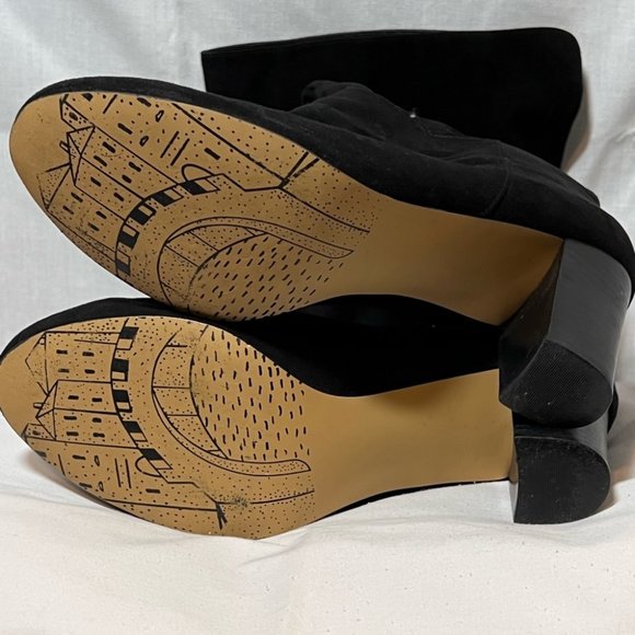 Bella Vita Tall Black Boots knee high size 10W - Picture 3 of 3